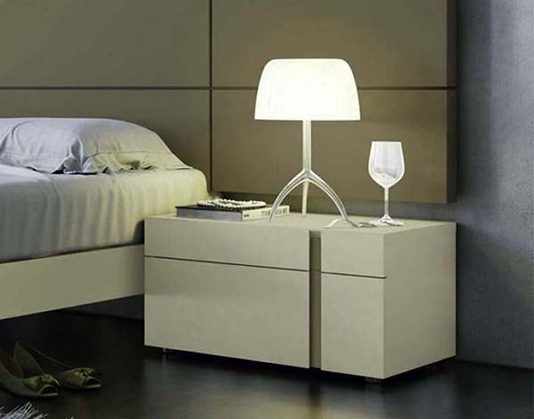 Táp đầu giường màu trắng sang trọng